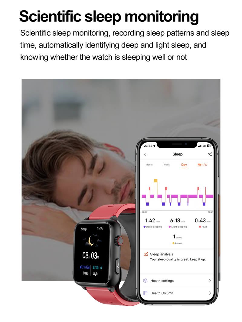 smart watch that monitors sleep
